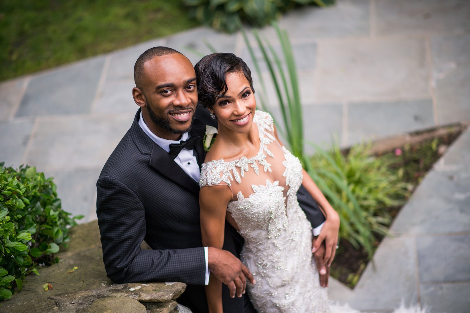 Beautiful wedding couple